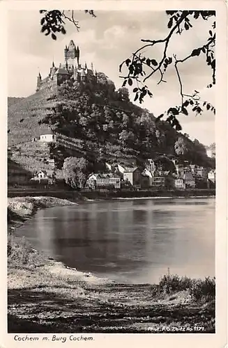 Cochem mit Burg Cochem gl1936 143.682