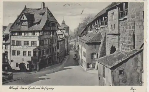 Nürnberg Albrecht-Dürer-Haus mit Wehrgang gl1938 216.965
