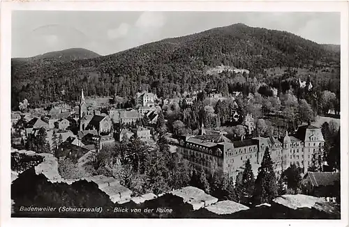 Badenweiler Panorama Blick von der Ruine gl1939 142.643