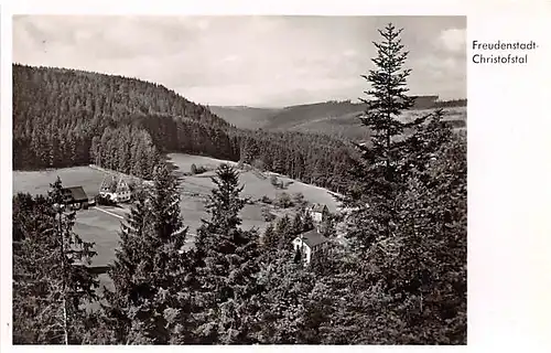 Freudenstadt-Christofstal Panorama gl1954 143.728