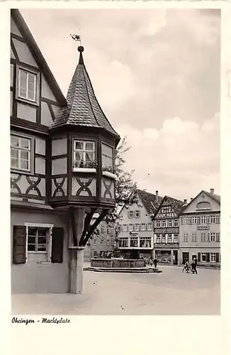 Oehringen Marktplatz gl1958 141.491