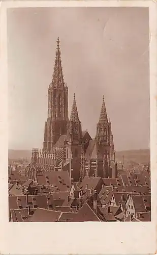 Ulm a.D. Münster Südostansicht gl1928 142.735