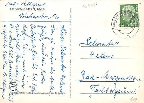 Ludwigsburg Schloss gl1957 141.573