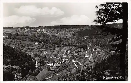 Neuenbürg a. Enz Panorama gl1935 140.548