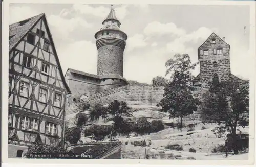 Nürnberg Blick zur Burg ngl 216.864