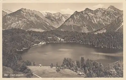 Freibergsee b.Oberstdorf i.Allg. gl1936 D1265