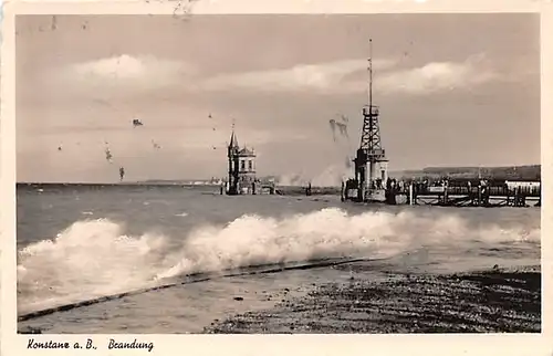 Konstanz am Bodensee Brandung gl1940 140.952