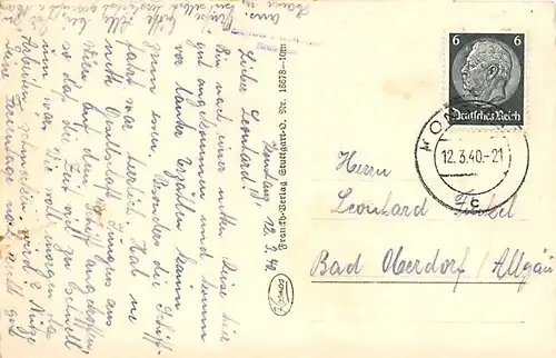 Konstanz am Bodensee Brandung gl1940 140.952