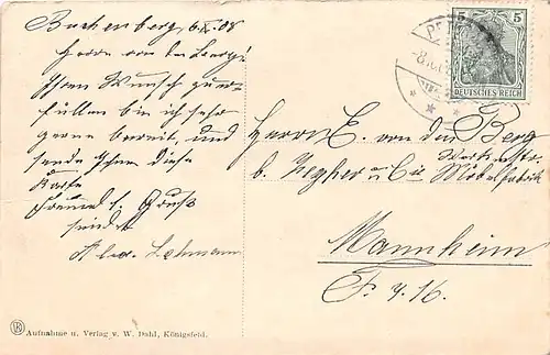 Königsfeld Ruine Waldau gl1908 140.925