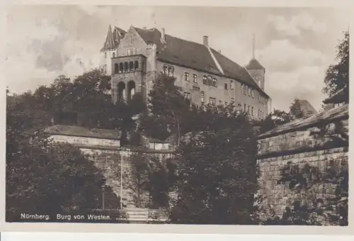 Nürnberg Burg von Westen gl1931 216.896