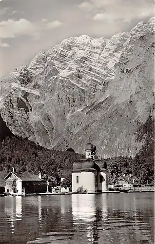 St. Bartholomä Königssee mit Watzmann-Ostwand ngl 143.922