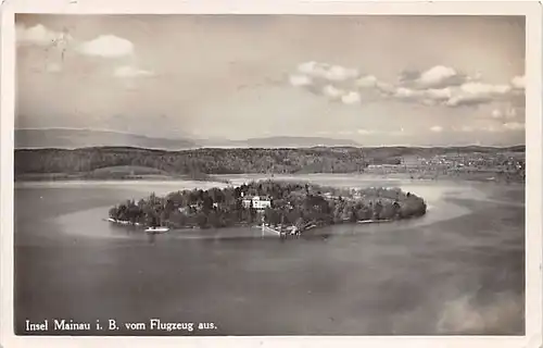 Insel Mainau (Bodensee) vom Flugzeug aus gl1931 140.934