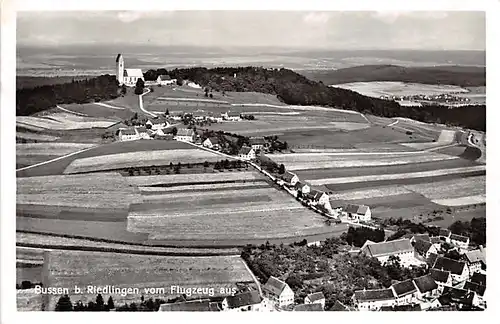 Bussen bei Riedlingen vom Flugzeug aus gl1956 142.885