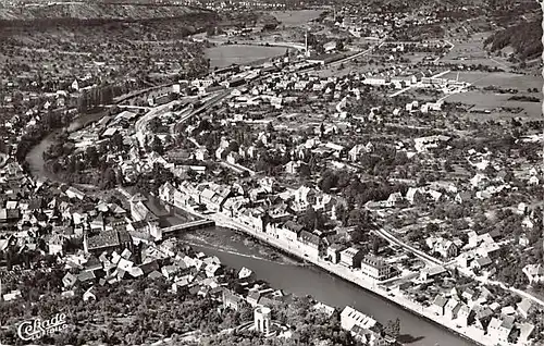 Gernsbach im Murgtal Panorama Luftbild gl1964 140.701