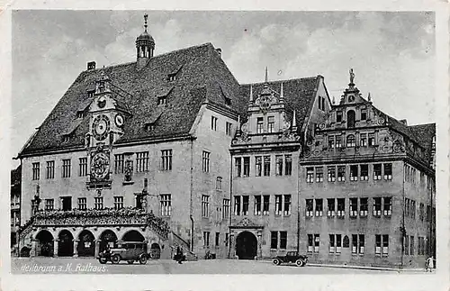 Heilbronn a.N. Rathaus gl1943 141.871