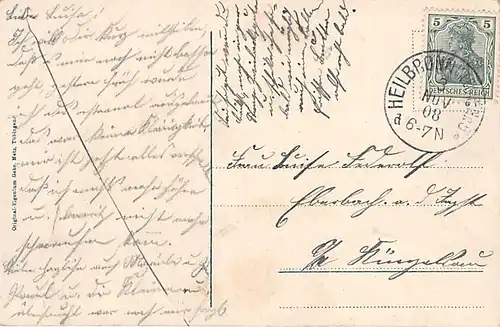 Heilbronn a.N. Teilansichten gl1908 141.891