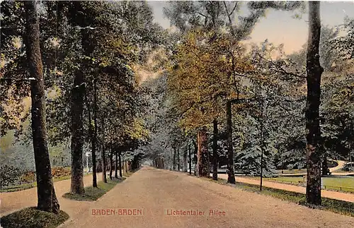 Baden-Baden Lichtentaler-Allee gl1926 140.753