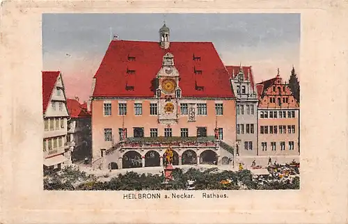 Heilbronn a.N. Rathaus gl1919 141.901