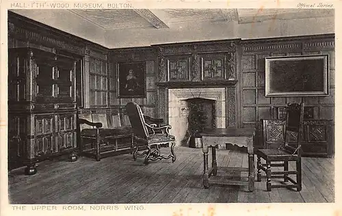 England: Hall-I'TH'-Wood Museum Bolton The Upper Room Norris Wing ngl 147.146