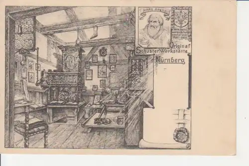 Nürnberg Hans Sachs Schuster Werkstätte ngl 217.158