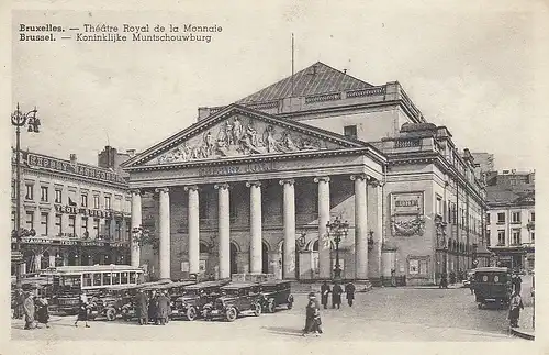 Bruxelles Théâtre Royal de la Monnaie ngl D1307