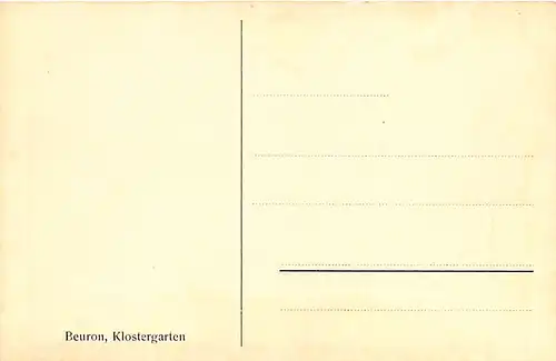 Beuron Klostergarten ngl 141.033