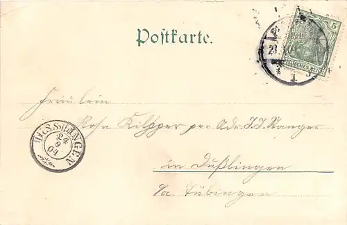 Pforzheim Im Stadtgarten gl1904 140.626