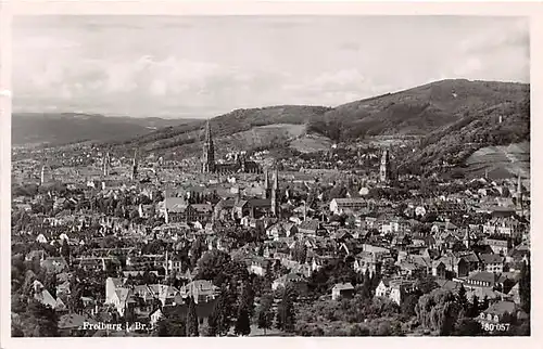 Freiburg im Breisgau Panorama gl1950 141.083