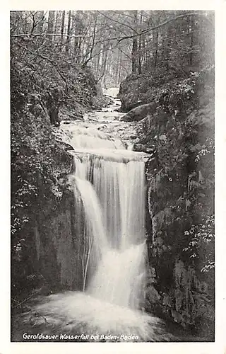 Baden-Baden Geroldsauer Wasserfall ngl 140.725