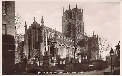 England: Nottingham - St. Mary's Church ngl 146.637