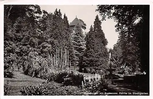 Überlingen/Bodensee Partie im Stadtgarten gl1944 145.003