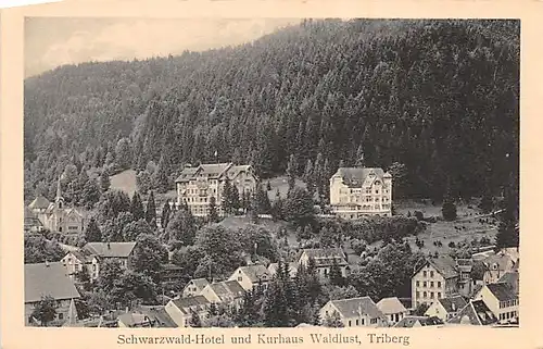 Triberg Schwarzwald-Hotel und Kurhaus Waldlust ngl 140.907