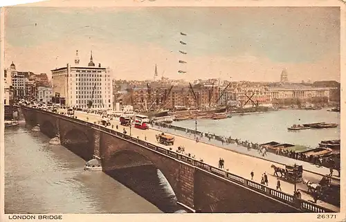 England: London Bridge gl1929 147.269