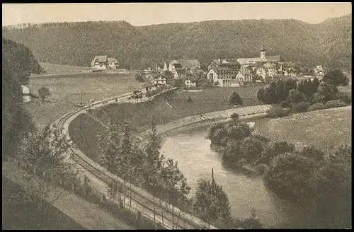 Beuron Panorama von Südosten ngl 139.983