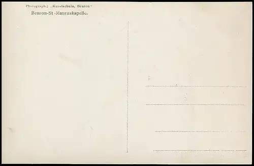 Donautal Beuron St. Mauruskapelle ngl 140.001