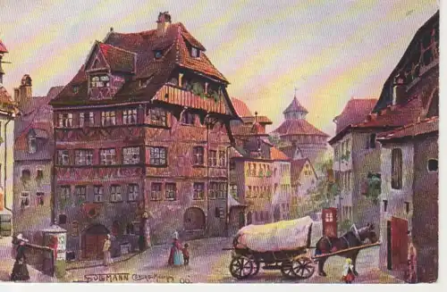 Nürnberg Albrecht-Dürer-Haus Künstler-AK ngl 216.970