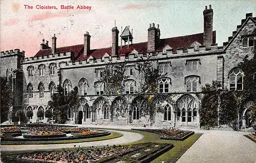 England: The Cloisters, Battle Abbey gl1914 146.682