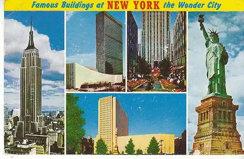 USA Famous Buildings in New York, N.Y. gl1957 C9412