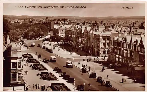 England: Lytham St-Annes-on-Sea - Square and Crescent ngl 146.687