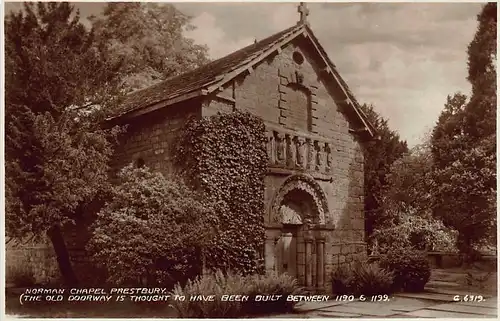 England: Prestbury, Cheshire - Norman Chapel ngl 146.711