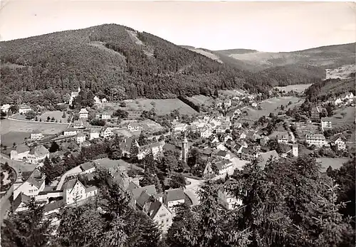 Bad Herrenalb/Schwarzwald Panorama gl1961 145.160