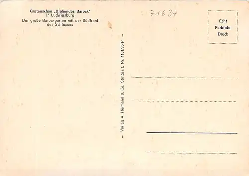 Ludwigsburg Blühendes Barock ngl 141.578