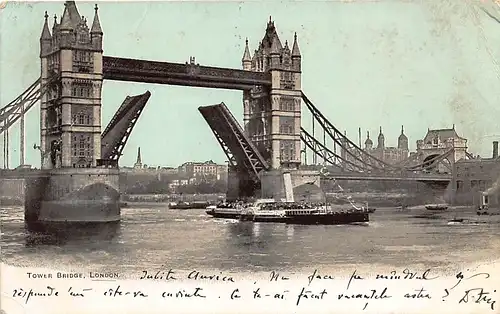 England: London Tower Bridge gl1903 147.365