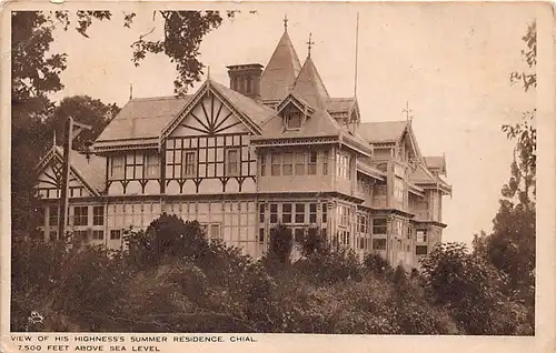 England: View of His Highness Summer Residence gl1924 146.753