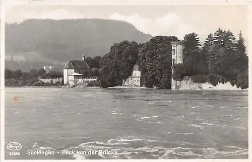 Säckingen am Rhein Blick von der Brücke bahnpgl1934 142.699