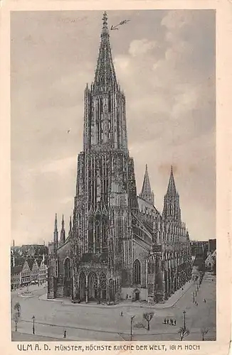 Ulm a.D. Münster feldpgl1918 142.751