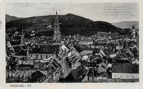 Freiburg im Breisgau Panorama gl1942 141.074