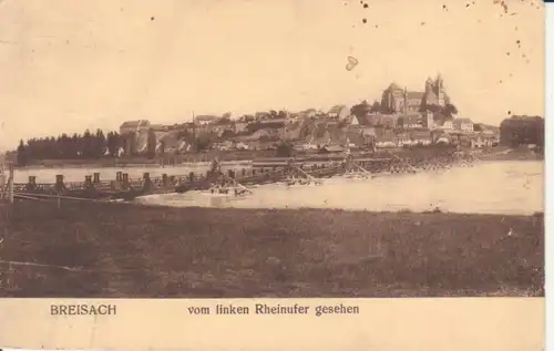 Breisach vom linken Rheinufer gesehen glca.1910 218.093