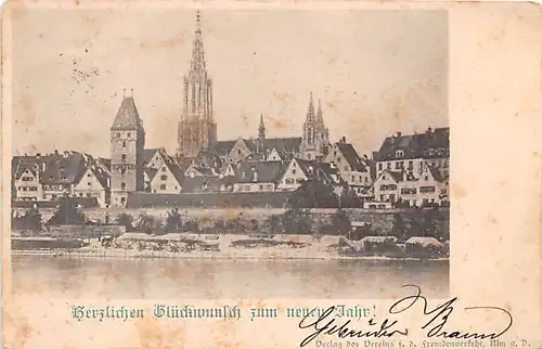 Ulm a.D. Blick zur Stadt gl1896 142.776