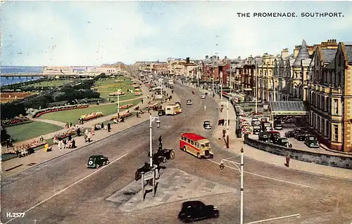 England: Southport - The Promenade gl1956 146.798